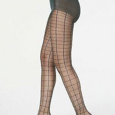 INC International Concepts Green Windowpane Tights