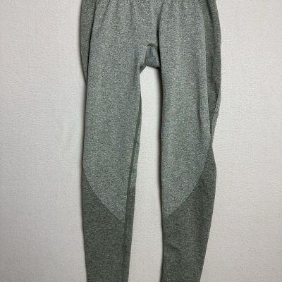 Gymshark Low-rise Seamless Flex Leggings Green Gray Sz Small Workout Athletic