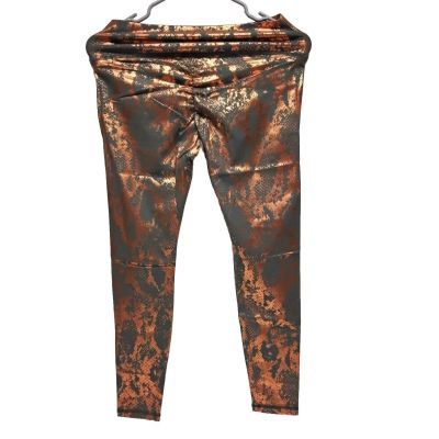 Gilded Workout Yoga Pants High Waist/Snake Printed  sport Leggings Fitness