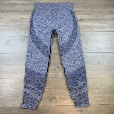 Victoria’s Secret PINK Seamless Leggings Gray Large Ankle High Waist Workout