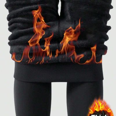 Winter Thermal Fleece Lined Pantyhose for Women, Thicken Warm Tights