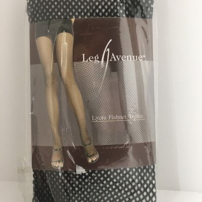 Leg Avenue Fishnet Tights BLACK Womens Sexy Spandex Pantyhose Hosiery