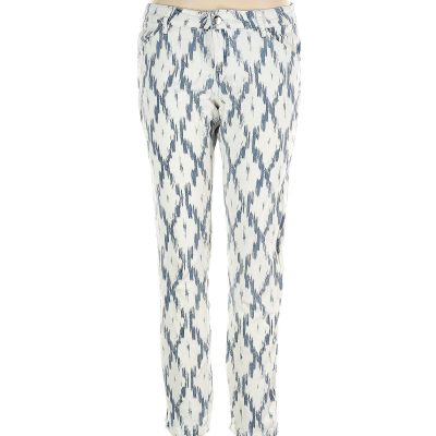 AJ Andrea Jovine Women Ivory Jeggings 6
