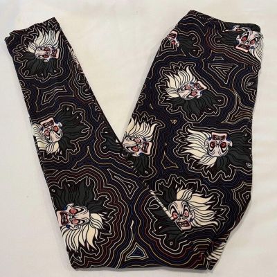 NEW LuLaRoe DISNEY OS Legging CRUELLA DEVILLE Dalmatians PUPPIES Fashion VILLAIN