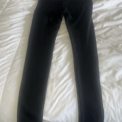 NEW Fashion Nova Pants Leggings Black Medium Women 95perc Polyester 5perc Spandex