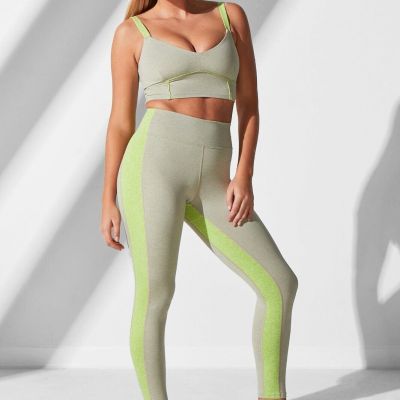 Heather Legging/Bra Gray/Lime Workout Pant NOLI YOGA