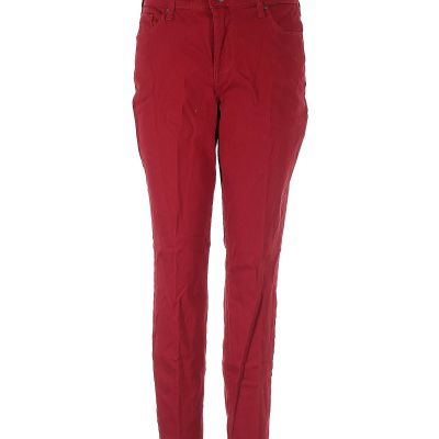 Style&Co Women Red Jeggings 10