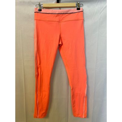 Lululemon Sz 6 Coral Pink Yoga Running Exercise Athletic Leggings Athleisure