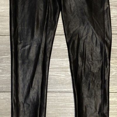 Spanx Size Small Faux Leather Leggings for Women Black