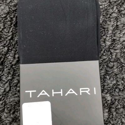 Tahari PLUS SIZE OPAGUE STOCKINGS black 3x / 4x NEW 1 PAIRS