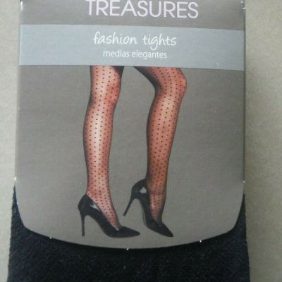Secret Treasures Fashion Tights ST7CK Black, Size 2 or 4, NEW!