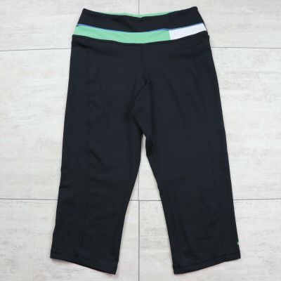 Adidas Women's Black Capri Active Workout Leggings - Size Small