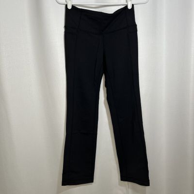 Athleta Straight Up crop leggings women’s Size small in Black style #983309