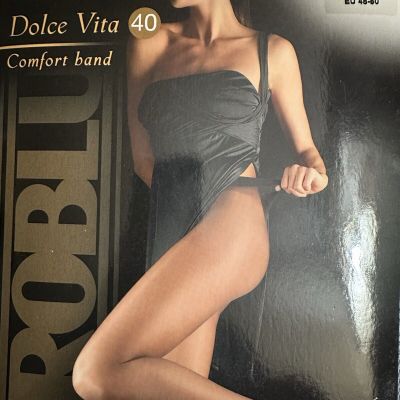 Oroblu Dolce Vita 40 Comfort Band Pantyhose. Size V Maxi