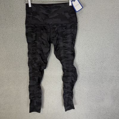 SweetFlexx Leggings Womens 8 Hi-Rise Camo Resistance Legging Workout Fitness NWT