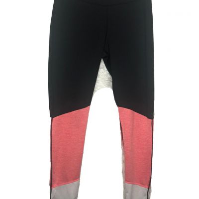 Zone Pro Women’s Size Medium Leggings Athletic Workout Black/white/orange