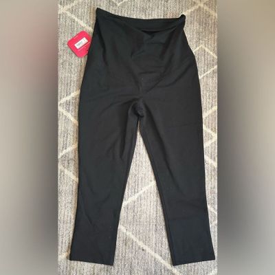 Isabel maternity capri leggings with belly panel - size small - new with tags