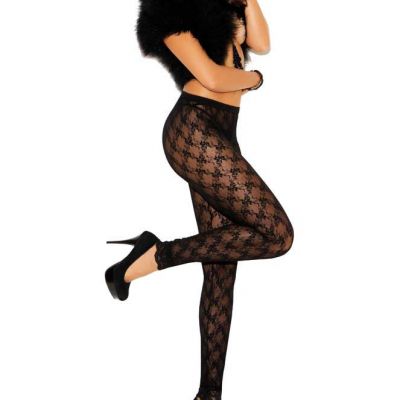 Sexy Nightwear Floral Lace Mesh Stockings Leggings Hosiery Adult Women