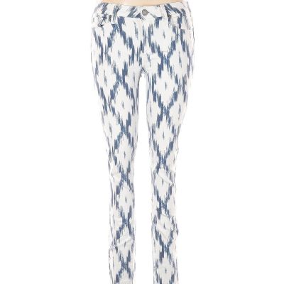 Paige Women Blue Leggings 29W