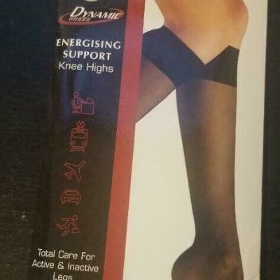LEVANTE DYNAMIC SHEER ENERGISING SUPPORT KNEE HIGHS ONE SIZE CARBONE UNICA-S27