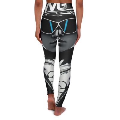 Street Girl Urban Tagger Leggings Pink Workout Pants Women's Activewear Gym