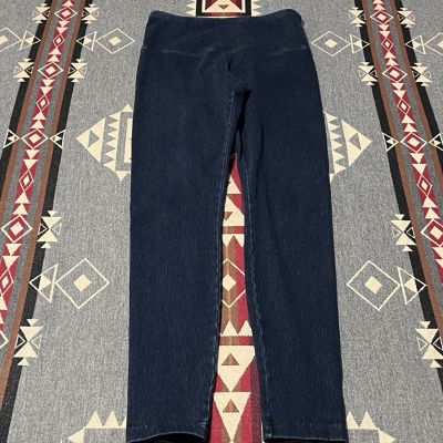 Lysse Womens Classics Denim Tight Ankle Leggings Style 6175 Size S Blue T16