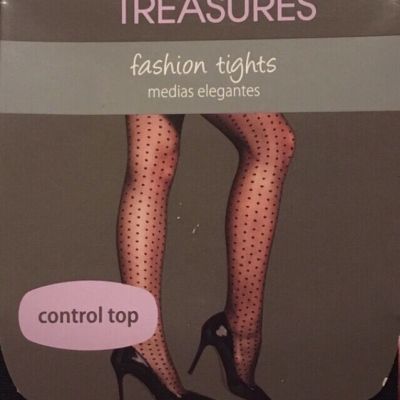 New Burlesque Pinup Black Diamond Trellis Pattern Fashion Tights 1 90-135lbs