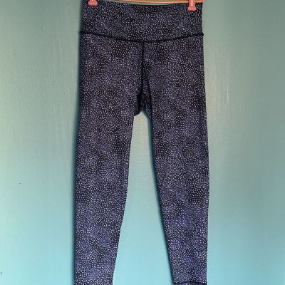 Aerie Womens Chill Play Floral Leggings Pants XL Blue Stretch Athletic