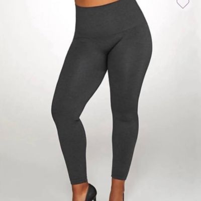 SPANX Look at me now gray size 2X seamless classy ankle tummy control le…