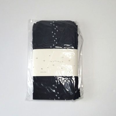 New, Anthropologie Tintoretta black white polka-dots back tights women's S/M